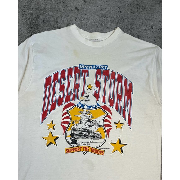 ODS "Support The Troops" Tee (L/XL) - 1990s - Picture 2 of 2